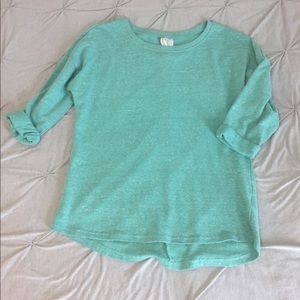 Divided by H&M teal sweatshirt
